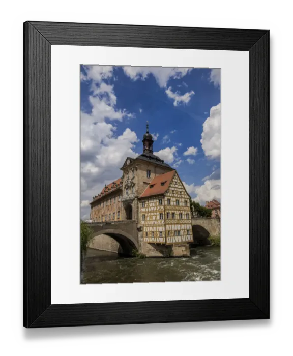 Framed Print : Europe, Germany, Bamberg, Altes Rathaus, the old town hall Framed Print : Europe, Germany, Bamberg, Altes Rathaus, the old town hall