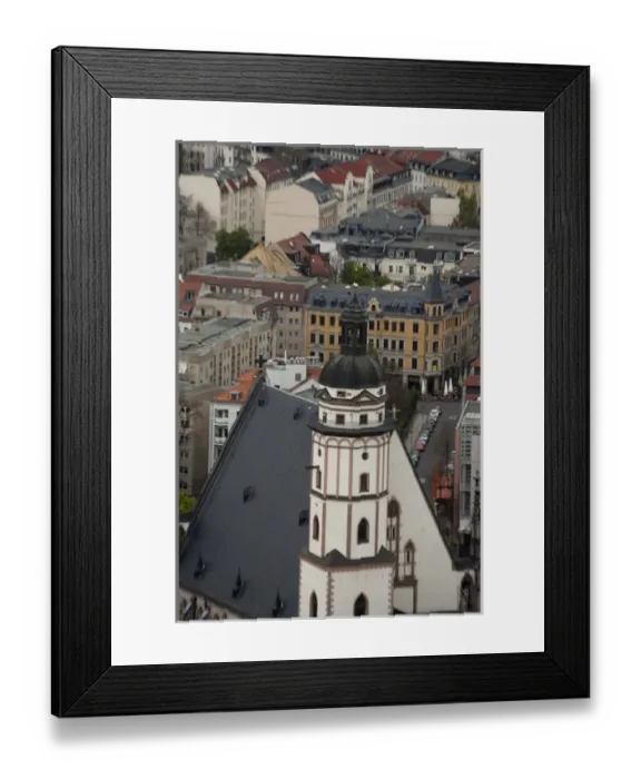 Framed Print : LEIPZIG18978-2012-BARTRUFF. CR2 - View of famed St Framed Print : LEIPZIG18978-2012-BARTRUFF. CR2 - View of famed St