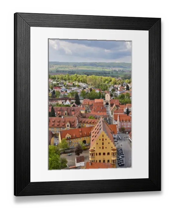 Framed Print : Germany, Noerdlingen, View of Noerdlingen Framed Print : Germany, Noerdlingen, View of Noerdlingen
