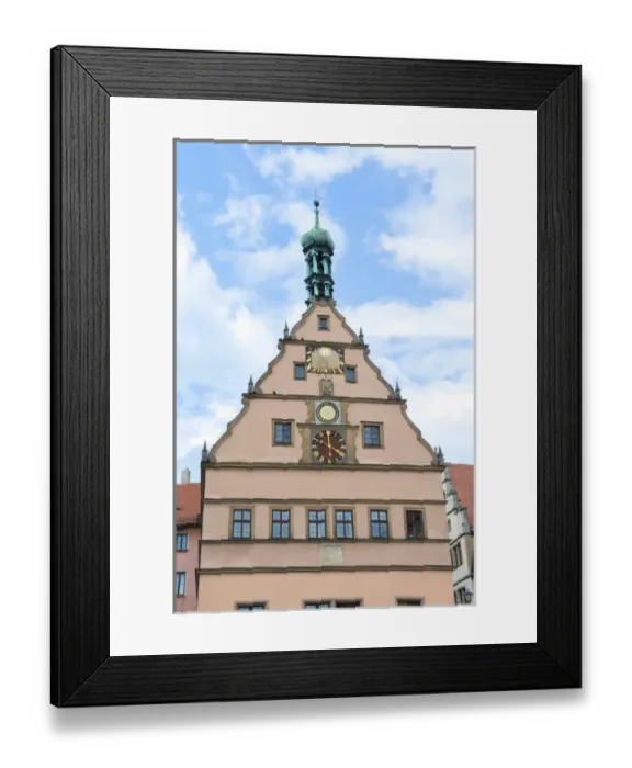Framed Print : Europe, Germany, Baden-Wurttemberg, Rothenberg ob der Tauber, Rothenberg, clock tower Framed Print : Europe, Germany, Baden-Wurttemberg, Rothenberg ob der Tauber, Rothenberg, clock tower