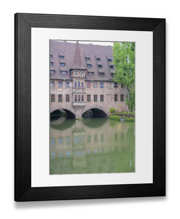 Framed Print : Europe, Germany, Bavaria, Nurembeg, Heleig-Geist Spital Framed Print : Europe, Germany, Bavaria, Nurembeg, Heleig-Geist Spital