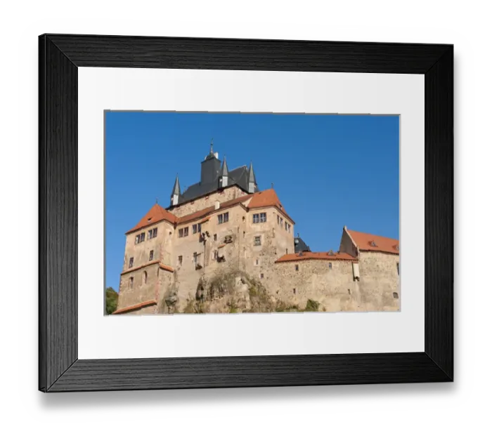 Framed Print : Kriebstein Castle Germany Framed Print : Kriebstein Castle Germany