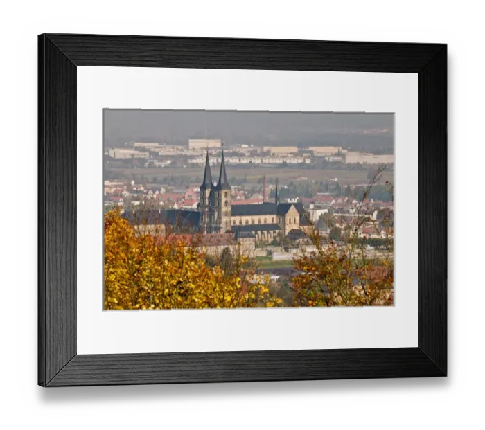 Framed Print : Skyline of Bamberg, Germany