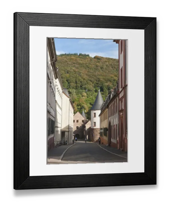 Framed Print : Old Town Heidelberg, Germany