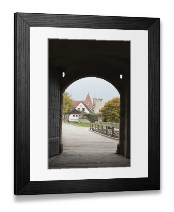 Framed Print : Burghausen Castle Burghausen, Germany