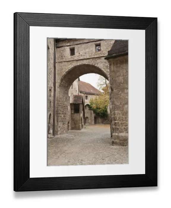 Framed Print : Burghausen Castle Burghausen, Germany