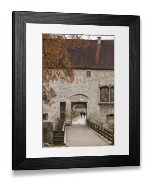 Framed Print : Burghausen Castle Burghausen, Germany