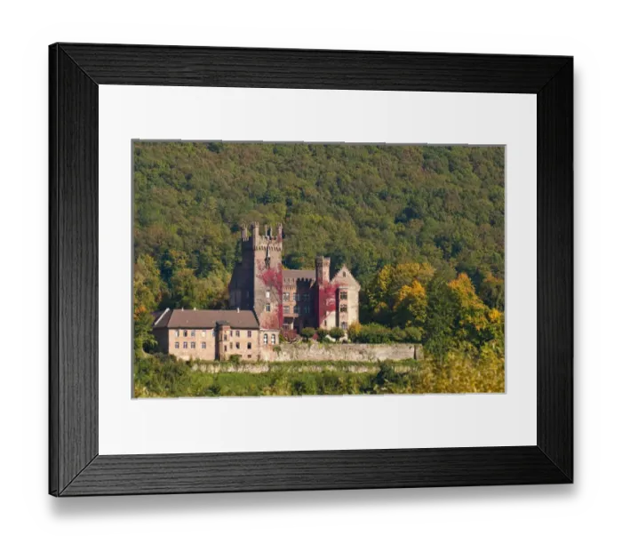 Framed Print : The Mittelburg (Middle Castle) and Neckar River, Neckarsteinach, Germany Framed Print : The Mittelburg (Middle Castle) and Neckar River, Neckarsteinach, Germany
