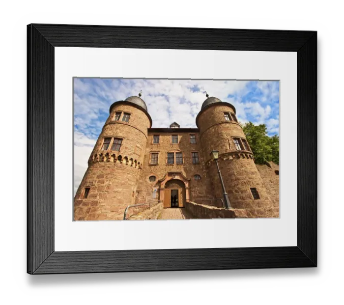 Framed Print : Wertheim, Germany Wertheim Castle Framed Print : Wertheim, Germany Wertheim Castle