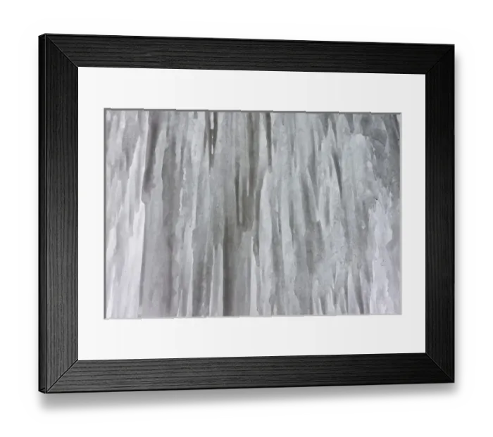 Framed Print : Partnachklamm (gorge of creek Partnach) near Garmisch-Partenkirchen in Bavaria, Germany