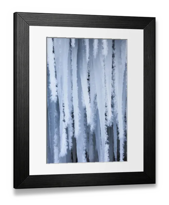 Framed Print : The frozen Schleierfaelle (veil falls) in Upper Bavaria tumbling into river Ammer Framed Print : The frozen Schleierfaelle (veil falls) in Upper Bavaria tumbling into river Ammer