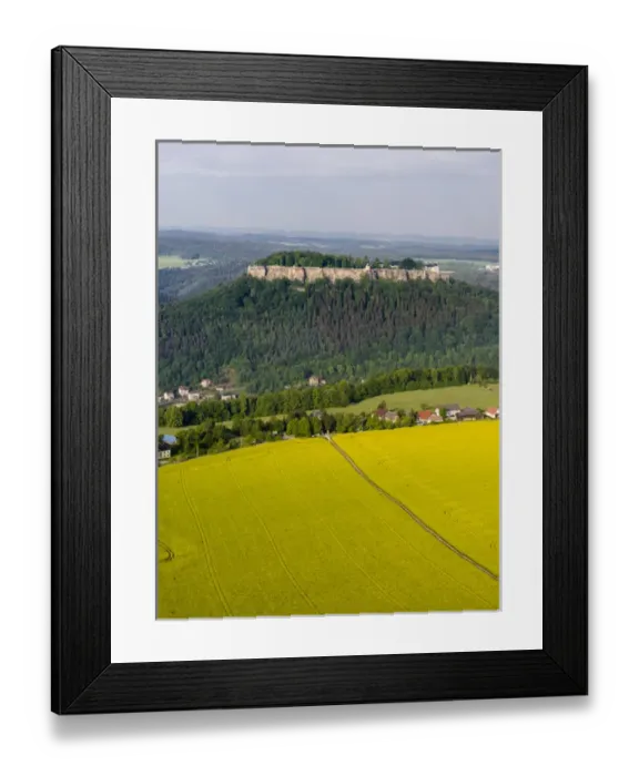 Framed Print : Elbe Sandstone Mountains (Elbsandsteingebirge) in the Saxon Switzerland NP (Saechsische Framed Print : Elbe Sandstone Mountains (Elbsandsteingebirge) in the Saxon Switzerland NP (Saechsische