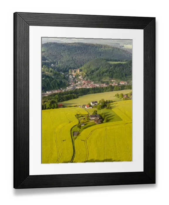 Framed Print : Elbe Sandstone Mountains (Elbsandsteingebirge) in the Saxon Switzerland NP (Saechsische Framed Print : Elbe Sandstone Mountains (Elbsandsteingebirge) in the Saxon Switzerland NP (Saechsische