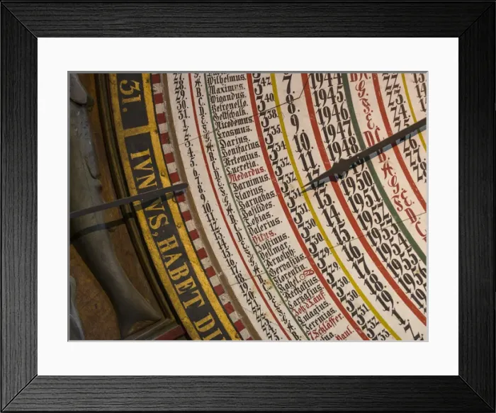 Framed Print : The medieval astronomic clock, the only one of its kind in good working condition Framed Print : The medieval astronomic clock, the only one of its kind in good working condition