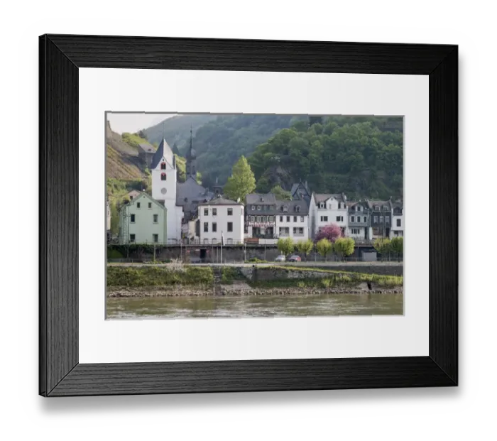Framed Print : Middle Rhine is a UNESCO World Heritage Site. Germany. Cochem. Germany Framed Print : Middle Rhine is a UNESCO World Heritage Site. Germany. Cochem. Germany