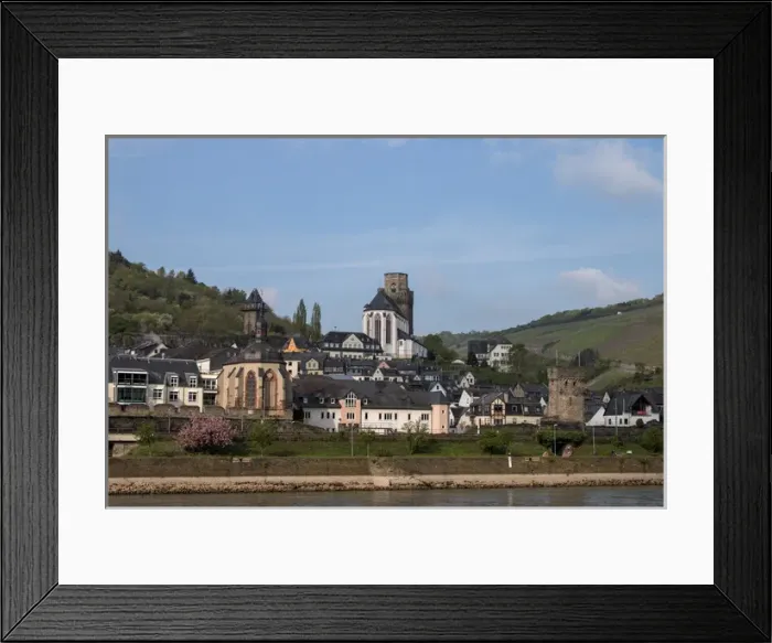 Framed Print : Middle Rhine is a UNESCO World Heritage Site. Germany. Cochem. Germany Framed Print : Middle Rhine is a UNESCO World Heritage Site. Germany. Cochem. Germany