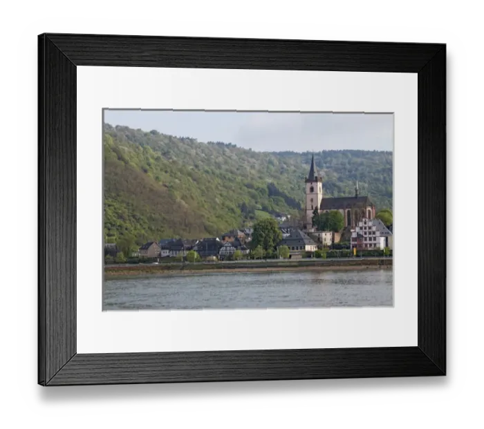 Framed Print : Middle Rhine is a UNESCO World Heritage Site. Germany. Cochem. Germany Framed Print : Middle Rhine is a UNESCO World Heritage Site. Germany. Cochem. Germany