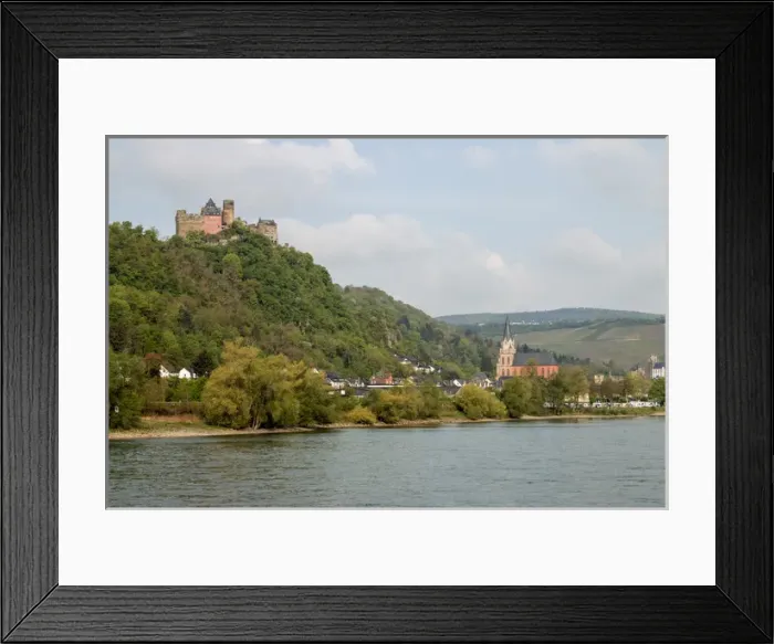 Framed Print : Middle Rhine is a UNESCO World Heritage Site. Germany. Cochem. Germany Framed Print : Middle Rhine is a UNESCO World Heritage Site. Germany. Cochem. Germany