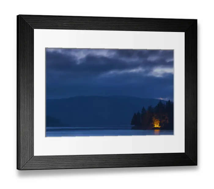 Framed Print : Germany, Baden-Wurttemburg, Black Forest, Schluchsee, Schluchtsee lake, dusk Framed Print : Germany, Baden-Wurttemburg, Black Forest, Schluchsee, Schluchtsee lake, dusk
