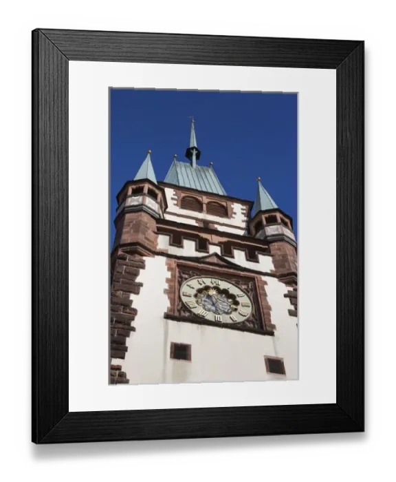 Framed Print : Germany, Baden-Wurttemburg, Black Forest, Freiburg-im-Breisgau, Altstadt, Old Town Framed Print : Germany, Baden-Wurttemburg, Black Forest, Freiburg-im-Breisgau, Altstadt, Old Town