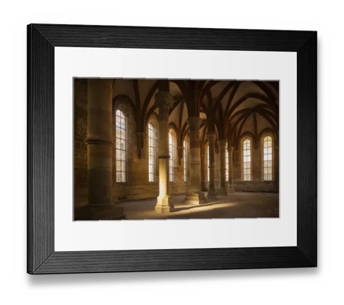Framed Print : Germany, Baden-Wurttemburg, Maulbronn, Kloster Maulbronn Abbey, cloister Framed Print : Germany, Baden-Wurttemburg, Maulbronn, Kloster Maulbronn Abbey, cloister