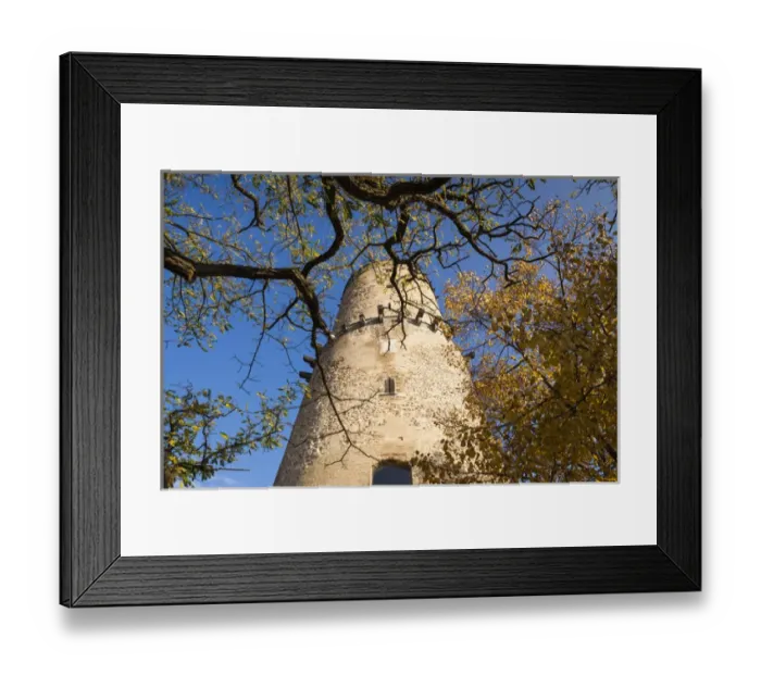 Framed Print : Germany, Nordrhein-Westfalen, Bad Godesberg, Godesburg Castle Tower atop Godesberg Hill Framed Print : Germany, Nordrhein-Westfalen, Bad Godesberg, Godesburg Castle Tower atop Godesberg Hill