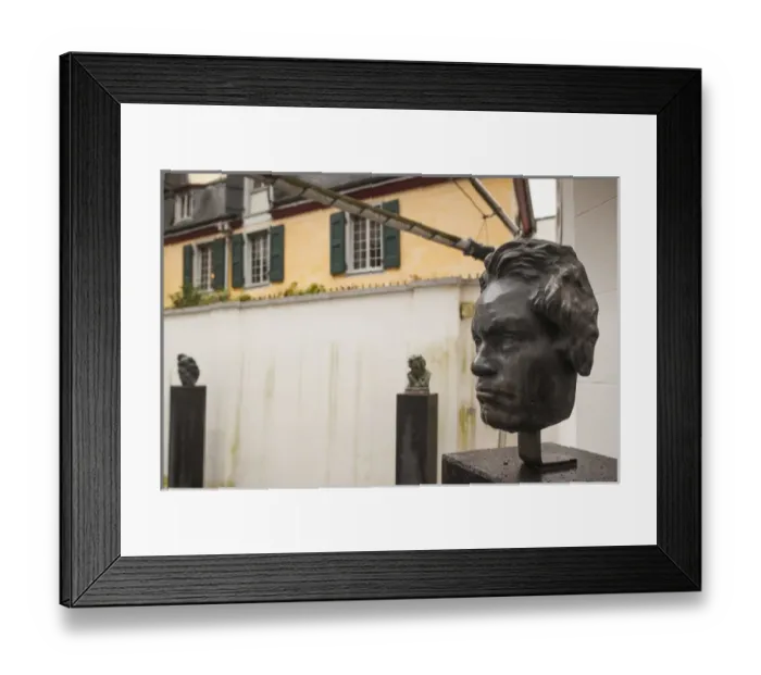 Framed Print : Germany, Nordrhein-Westfalen, Bonn, Beethovenhaus, birthplace of Ludwig von Beethoven Framed Print : Germany, Nordrhein-Westfalen, Bonn, Beethovenhaus, birthplace of Ludwig von Beethoven