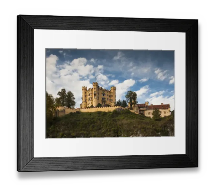 Framed Print : Germany, Bavaria, Hohenschwangau, Schloss Hohenschwangau castle Framed Print : Germany, Bavaria, Hohenschwangau, Schloss Hohenschwangau castle