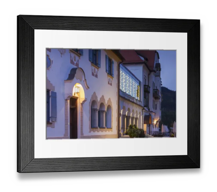 Framed Print : Germany, Bavaria, Hohenschwangau, Museum of Bavarian Kings, dawn Framed Print : Germany, Bavaria, Hohenschwangau, Museum of Bavarian Kings, dawn