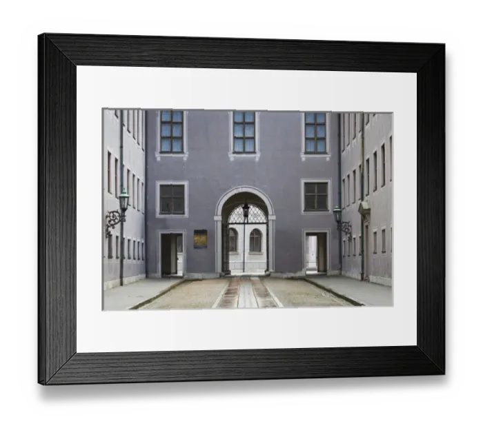 Framed Print : Germany, Bavaria, Munich, Residenz, courtyard area