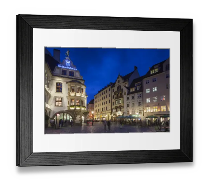 Framed Print : Germany, Bavaria, Munich, Hofbrauhaus, oldest beerhall in Munich, built in 1644, exterior Framed Print : Germany, Bavaria, Munich, Hofbrauhaus, oldest beerhall in Munich, built in 1644, exterior