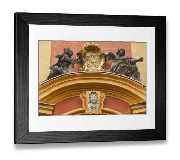 Framed Print : Germany, Baden-Wurttemburg, Ludwigsburg, Schloss Favorite Palace, detail Framed Print : Germany, Baden-Wurttemburg, Ludwigsburg, Schloss Favorite Palace, detail