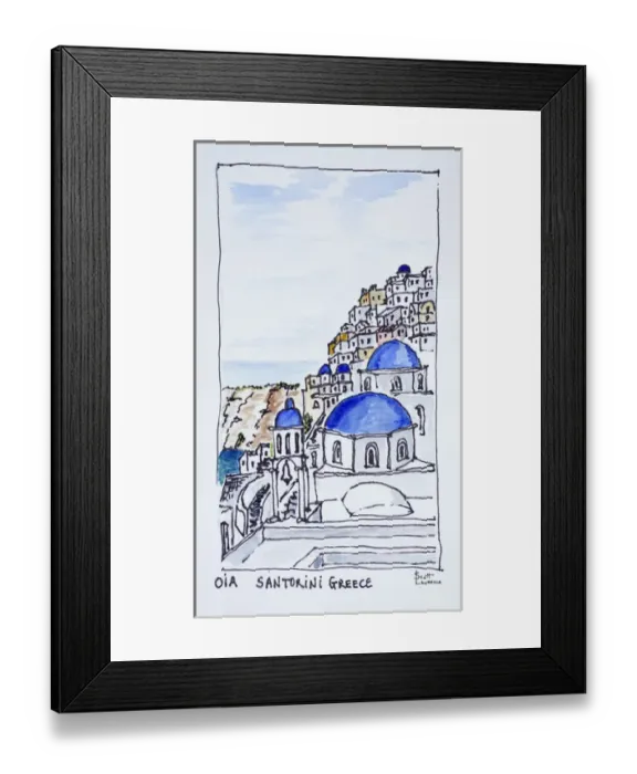 Framed Print : Artwork by Scott Lawrence