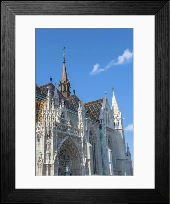 Framed Print : Europe, Hungary, Budapest, Matthais Church