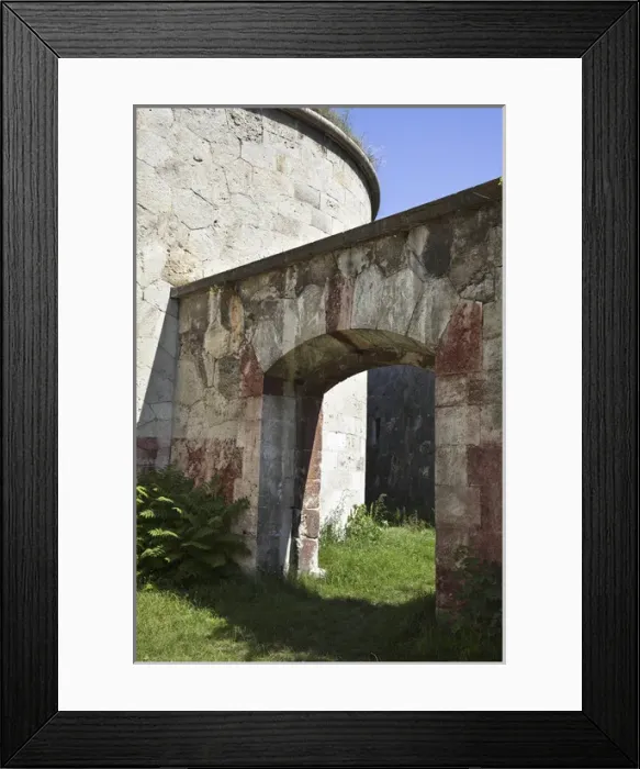Framed Print : Fort Monostor in Komarom (Monostori Eroed), Hungary