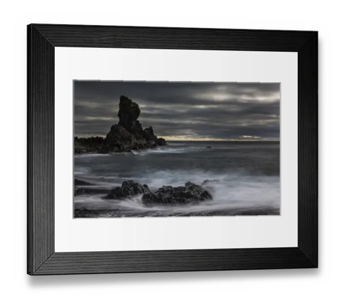 Framed Print : Iceland, Dritvik. Stormy shoreline scenic. Credit as: Bill Young / Jaynes Gallery / DanitaDelimont Framed Print : Iceland, Dritvik. Stormy shoreline scenic. Credit as: Bill Young / Jaynes Gallery / DanitaDelimont