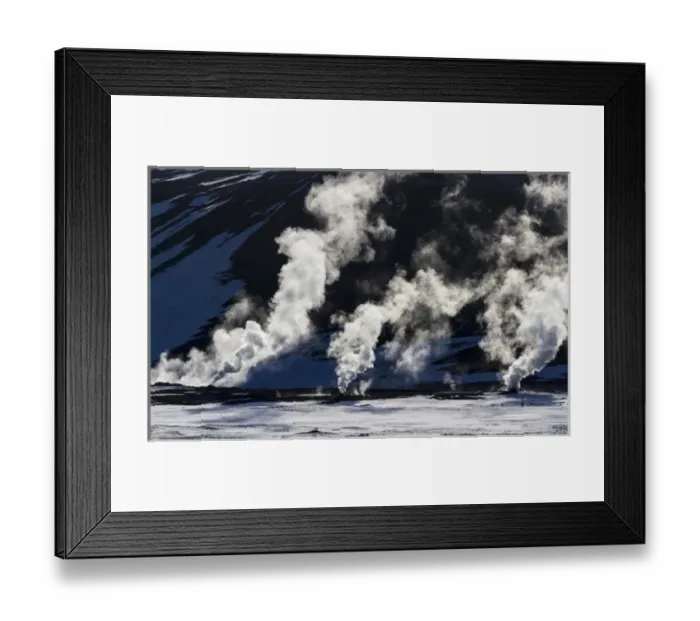 Framed Print : Iceland, Hverir. Geothermal steam vents. Credit as: Bill Young / Jaynes Gallery / DanitaDelimont Framed Print : Iceland, Hverir. Geothermal steam vents. Credit as: Bill Young / Jaynes Gallery / DanitaDelimont