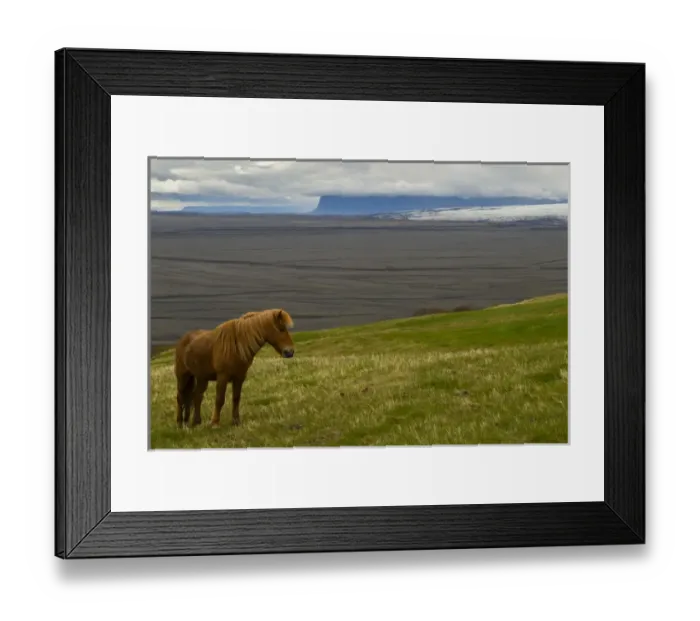 Framed Print : Europe, Iceland, Skaftafell National Park