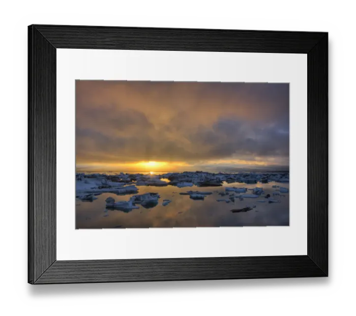 Framed Print : Europe, Iceland, Jokulsarlon Glacier Lagoon Framed Print : Europe, Iceland, Jokulsarlon Glacier Lagoon
