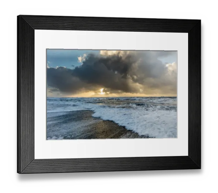Framed Print : Black sand beach near Vik, Iceland Framed Print : Black sand beach near Vik, Iceland