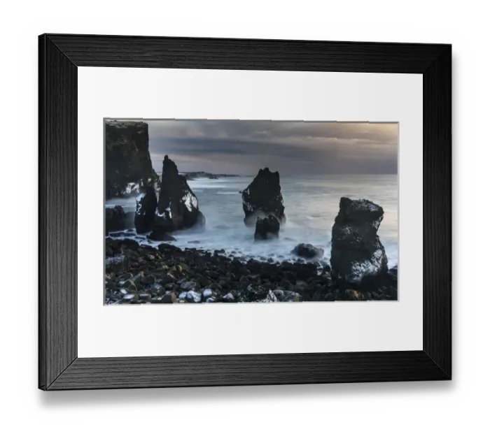 Framed Print : North Atllantic coast during winter near Reykjanesviti and Valahnukur. europe, northern europe Framed Print : North Atllantic coast during winter near Reykjanesviti and Valahnukur. europe, northern europe