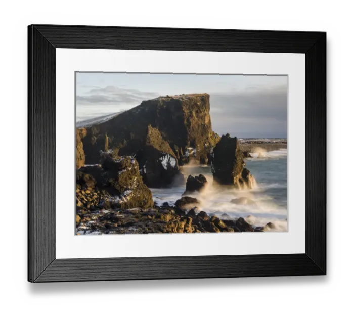 Framed Print : North Atllantic coast during winter near Reykjanesviti and Valahnukur. europe, northern europe Framed Print : North Atllantic coast during winter near Reykjanesviti and Valahnukur. europe, northern europe