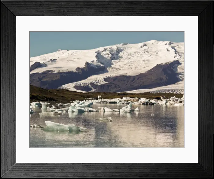 Framed Print : Iceberg formations broken off from the Breidamerkurjokull glacier, part of the Vatnajokull Framed Print : Iceberg formations broken off from the Breidamerkurjokull glacier, part of the Vatnajokull