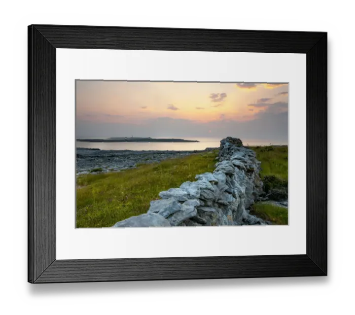 Framed Print : Inishmore Island. Aran Islands. Ireland