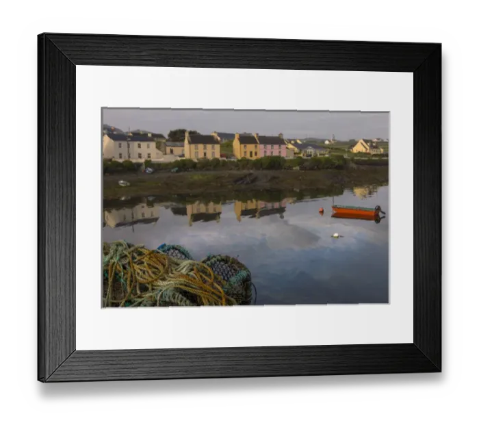 Framed Print : Portmagee. Harbor. Iveragh peninsula. County Kerry. Ireland Framed Print : Portmagee. Harbor. Iveragh peninsula. County Kerry. Ireland