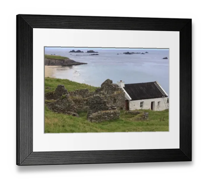 Framed Print : Great Blasket Island. County Kerry. Ireland. Abandoned homestead Framed Print : Great Blasket Island. County Kerry. Ireland. Abandoned homestead