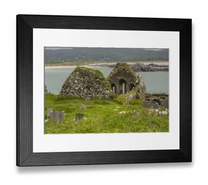 Framed Print : Derrynane. Iveragh peninsula. County Kerry. Ireland. Ancient burial ground Framed Print : Derrynane. Iveragh peninsula. County Kerry. Ireland. Ancient burial ground