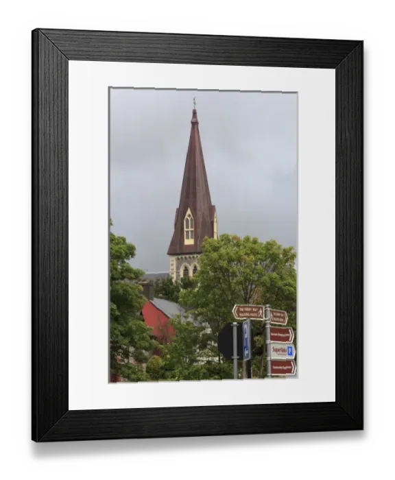 Framed Print : Kenmare. County Kerry. Ireland. Church Framed Print : Kenmare. County Kerry. Ireland. Church