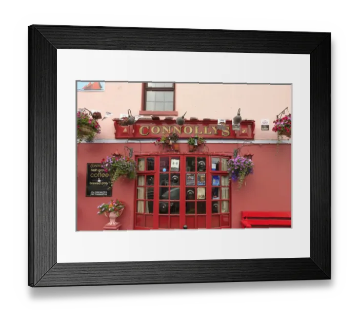 Framed Print : Kinvarra. County Galway. Ireland. Store front Framed Print : Kinvarra. County Galway. Ireland. Store front