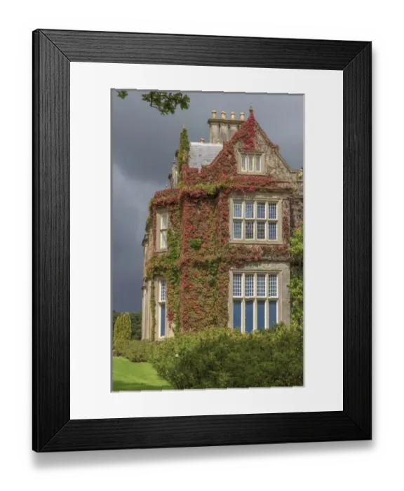 Framed Print : Killarney National Park. County Kerry. Ireland. Unesco Biosphere Reserve. Muckross House